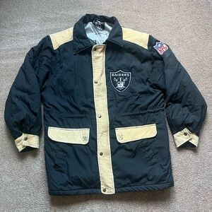 VTG 90’s NFL Raiders Black Field Jacket